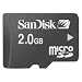 SanDisk Micro Secure Digital 2 GB Memory Card (SDSDQ-2048-A10M) Retail Package