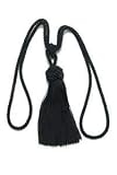 Tieback Tassel - Black