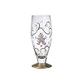 Pfaltzgraff Holiday Gold Footed Highball Glasses, Set of 4