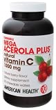 American Health Products - Mega Acerola Plus Berry, 1000 mg, 60 wafers