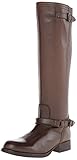 Steve Madden Women's Rex Engineer Boot, Brown Leather, 7 M US