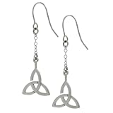 Surqical Steel Celtic Triangle Earrings