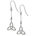 Surqical Steel Celtic Triangle Earrings