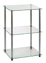 Convenience Concepts Go-Accsense 3 Tier Square End/Lamp Table