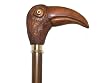 FootFitter Deluxe Long-handled Shoe Horn, Wood, Toucan, 28"