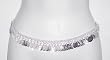 Silver Coin Belt with a Single Row of Coins