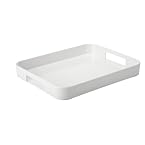 Half Gallery Serving Tray - White