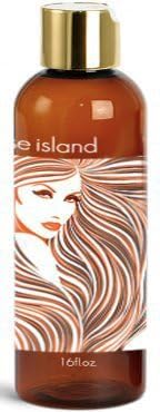 Paradise Island Shampoo 16 oz., Sulfate Free, High Lathering, No Parabens, Phthalates, Dyes, Endocrine Disruptors, SLS Free, Vegan, Natural