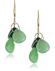 Melissa Joy Manning "Neptune" Chrysoprase and Gem Calcia Earrings