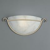 Eclipse Compact Fluorescent Wall Sconce in Antique Bisque - Energy Star