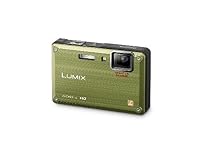 Panasonic Lumix DMC-TS1 12MP Digital Camera with 4.6x Wide Angle MEGA Optical Image Stabilized Zoom and 2.7 inch LCD (Green)