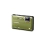 Panasonic Lumix DMC-TS1 12MP Digital Camera with 4.6x Wide Angle MEGA Optical Image Stabilized Zoom and 2.7 inch LCD (Green)
