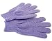 Textured Scrubber Gloves - Purple