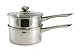 Kitchen & Housewares : Arcosteel 2 Quart Satinless Steel Double Boiler Set