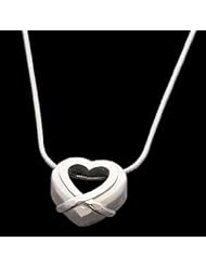 14.00 X 14.25 MM Platinum Metal Fashion Pendant W/Chain