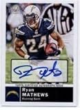 2010 Topps Magic Autographs #96 Ryan Mathews - San Diego Chargers (RC - Rookie Card Insert - Autographed)(Football Cards)