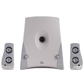 JBL Sonnet - 2.1-channel PC multimedia speaker system - white