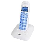 Logicom - GT 300 Solo - Téléphone sans fil DECT - Mains-libres - Grandes touches - Blanc