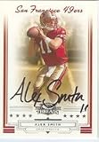 Alex Smith, San Francisco 49ers, 2006 Donruss Throwback Threads Autographed Card