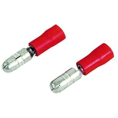 Rundstecker rot, 20 Stück