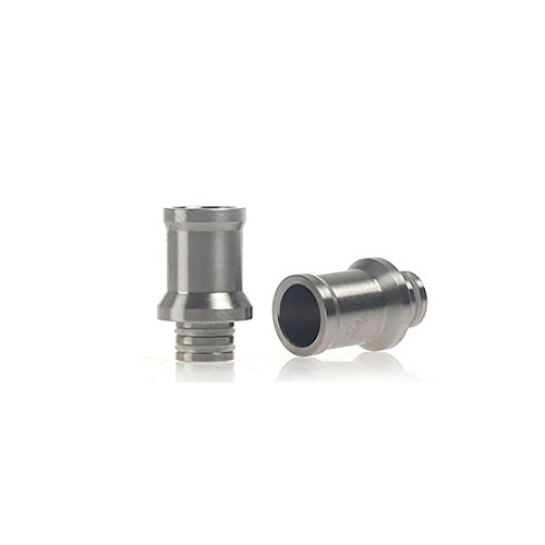 Wide Bore Titanium 510 Drip Tip - Style #2