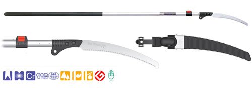 Silky Professional Pruning Pole Saw ZUBAT 330 13-Feet