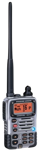 Standard Horizon STD-HX471S Handheld Marine VHF Radio (Silver)