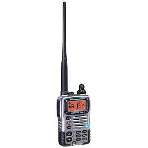 Standard Horizon STD-HX471S Handheld Marine VHF Radio (Silver) by