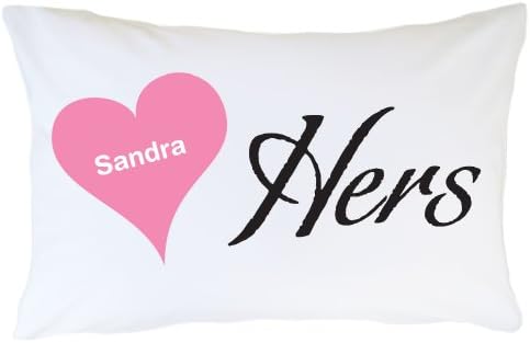 His - Hers Personalized Pillowcase Set 2 pcs