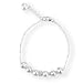 Six Degrees Cultured Pearl Silver Bracelet, White