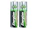 Energizer Recharge AA-2 Nickel-Metal Hydride Batteries 2300mah With Plastic Jacket