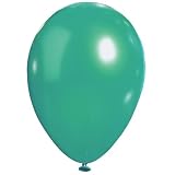 Metallic Balloons 9 in. Green