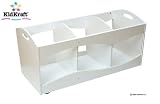 See Thru White Bins By KidKraft
