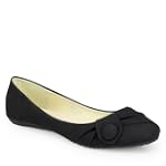 Klassische Ballerinas mit Zierknopf