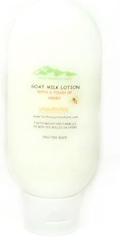Fragrance-Free Goat Milk Lotion for Hands and Body (Unscented)