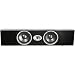 Dual 5" Cinema Sound Series 2-WAY 150-WATT Center Channel Speaker
