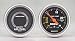 Autometer (3375) Sport Comp Air Fuel Gauges - (2 1/16) Electrical (Lean-Rich) Black Face, Silver Bezel, Red Needle