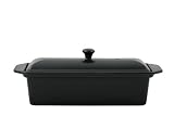 Chasseur Cast Iron Pate Terrine with Lid 28cm (Black)