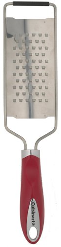Cuisinart Medium Flat Grater with ABS Handle, Red