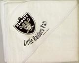 Oakland Raiders Hooded Baby Towel (White)