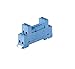 Finder 95.65 DIN-Rail screw terminal (Box Clamp) Socket for 40/44 Series relay, 5mm pinning (blue)