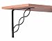 John Sterling RP-0091-8BRZ Scroll Shelf Bracket, 8-Inch, Bronze