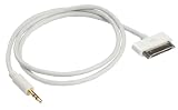 Ziotek ZT1900659HC1 2-Feet Ipod 30Pin To 3.5Mm Audio Cable, White