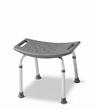 Medline Bath Bench without Back, Gray