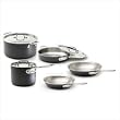 All Clad LTD2 8 Piece Hard Anodized Cookware Set