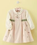 First Impressions Baby Girl Velveteen Jumper Set