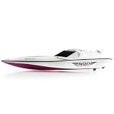 Buy Radio Control NQD High Wind RC 30'' Twin Motor Electric Speed Boat RTR RED by NQD