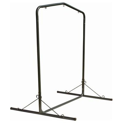 Large Steel Swing Stand Finish: Black