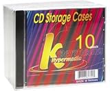 Khypermedia K-Cdpsbk/10 Full Size Cd Jewel Cases, 10 Pack