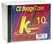 Khypermedia K-Cdpsbk/10 Full Size Cd Jewel Cases, 10 Pack